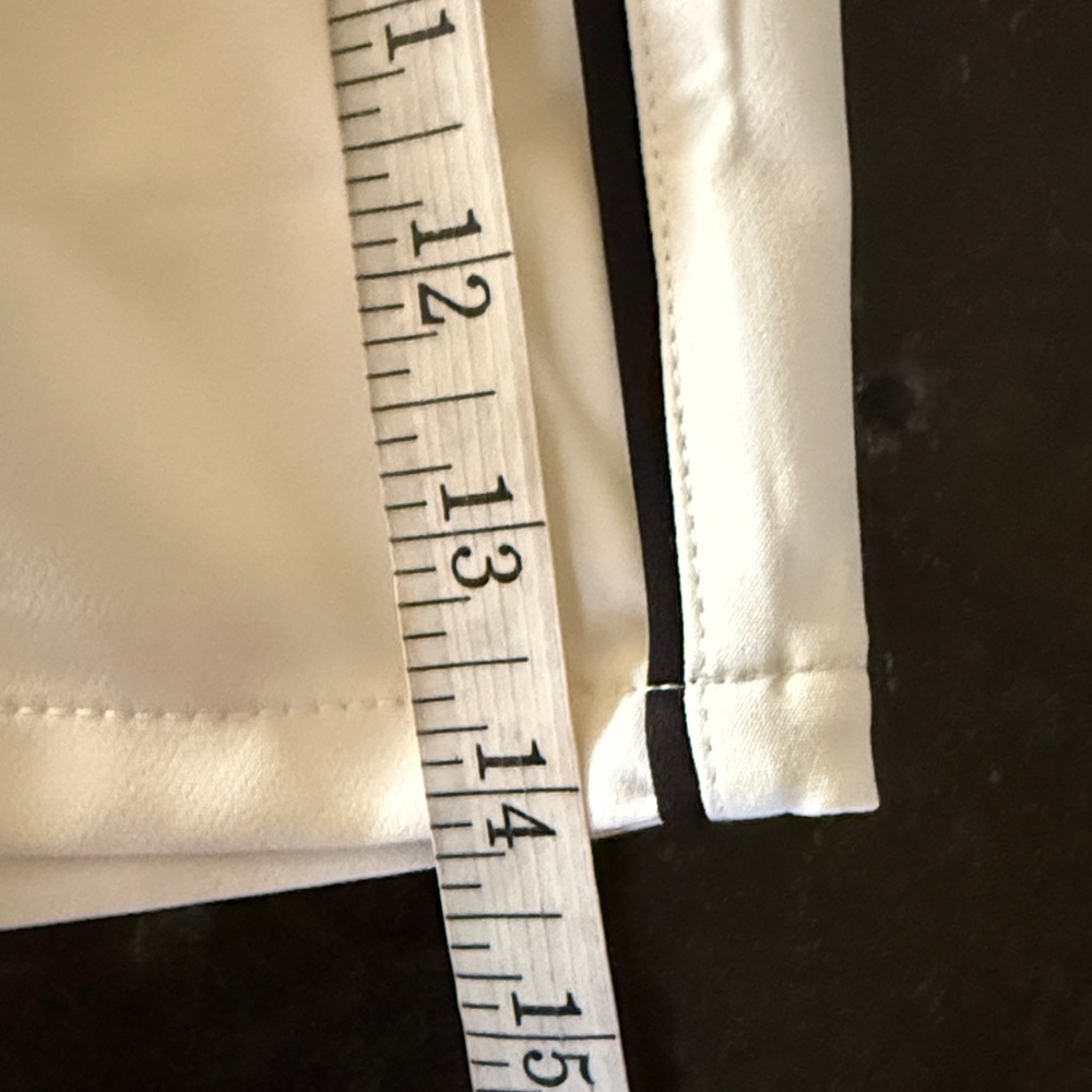 NWT Anthropologie Bishop + Young Ford Drawstring Track Shorts Ivory Size Small - Picture 12 of 14